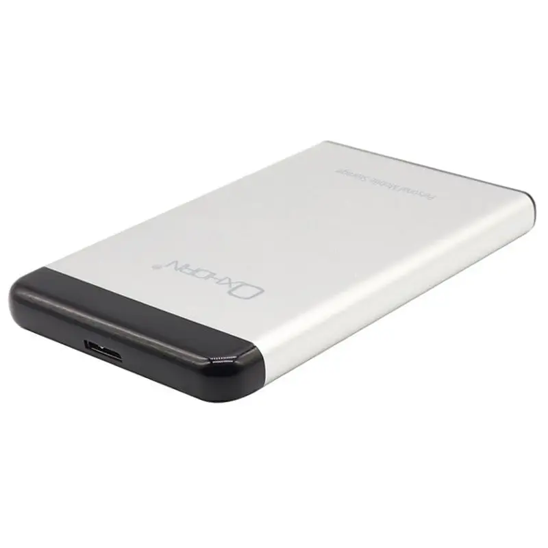 Oxhorn USB 3.0 USAP 2.5 SATA HDD SSD Enclosure Silver USB3.0 Cable (included) 2YR WTY