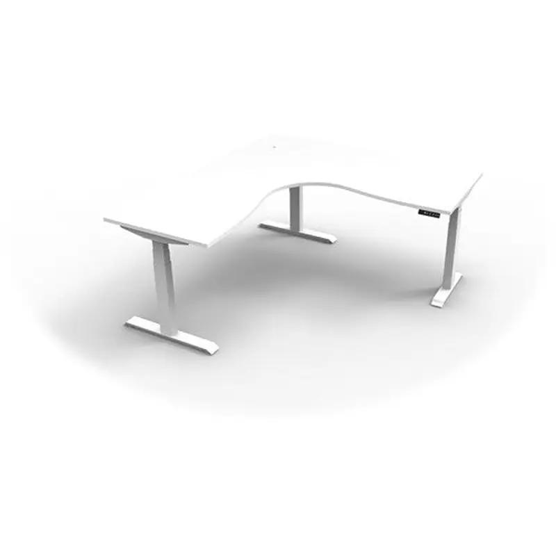 Rapidline Boost  Corner Workstation 1500/1500W x 750D x 1270mmH White / White