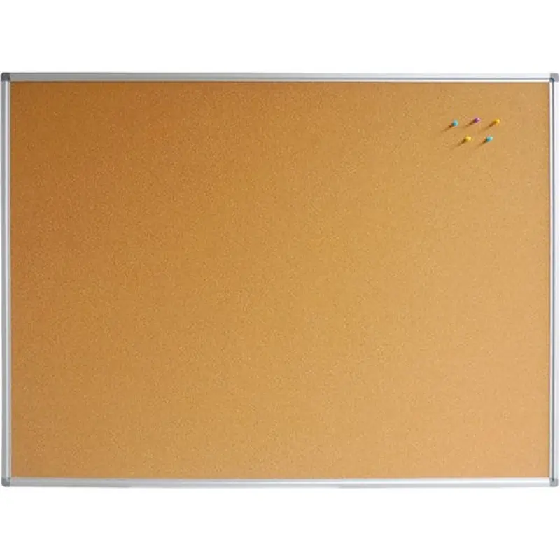 Rapidline Corkboard 1200W x 15D x 1200mmH Aluminium Frame