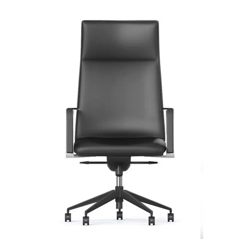 Rapidline Mirage Executive Chair High Back With Arms Black Leather