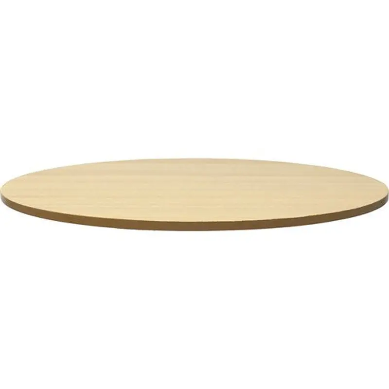 Rapidline Round Table Top Only 900mm Diameter x 25mmD Natural Oak