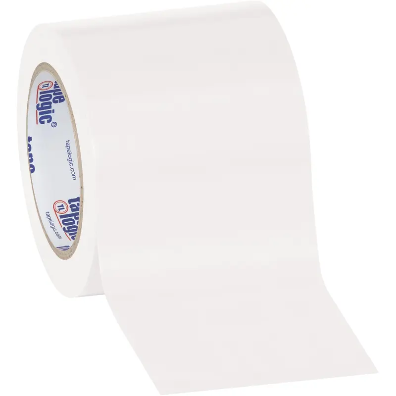 4" x 36 yds. White (3 Pack) Tape Logic Solid Vinyl Safety Tape (T94363PKW) Case Of 3