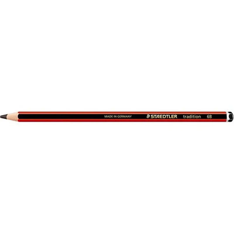 Staedtler 110 Tradition Graphite Pencil 6B PACK12
