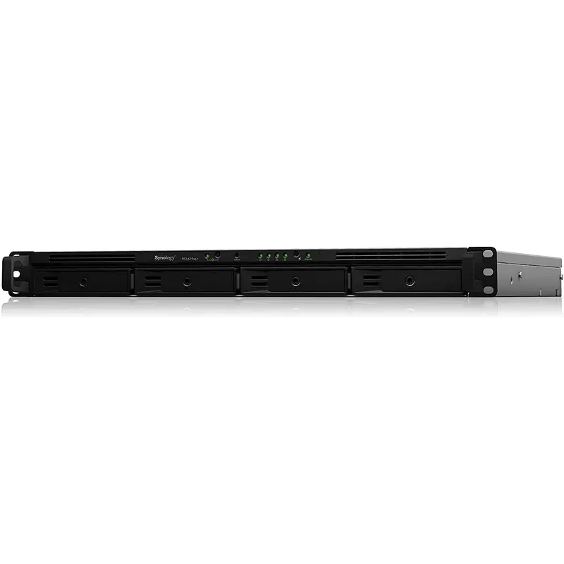 Synology RackStation RS1619xs  4-Bay 3.5' Diskless 4xGbE (1U Rack),Intel Xeon D-1527 quad core,2.2GHz,8GB DDR4 ,2xUSB3,0 Expansion port x 1 5 Yr SRS