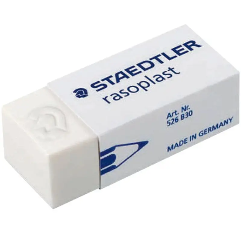 Staedtler Rasoplast Eraser 43x19x13mm Medium For Pencil BOX30