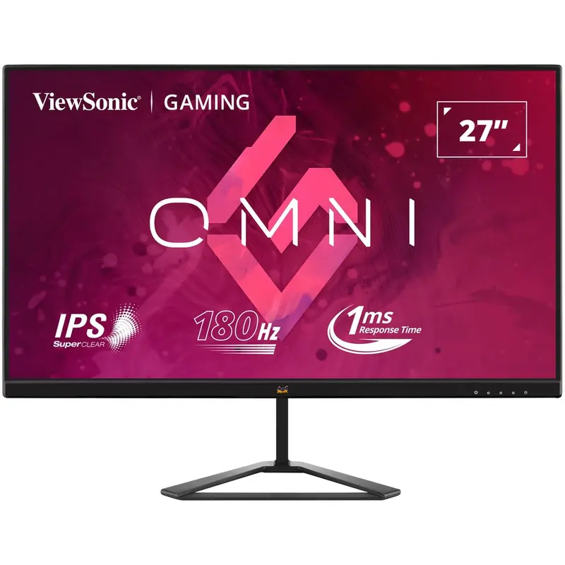 ViewSonic 27' VX2779 PRO FHD 180Hz 1ms, HDR10, SuperClear IPS Office Gaming Monitor - Retail VIP sku Advance Replacement Warranty (LS)