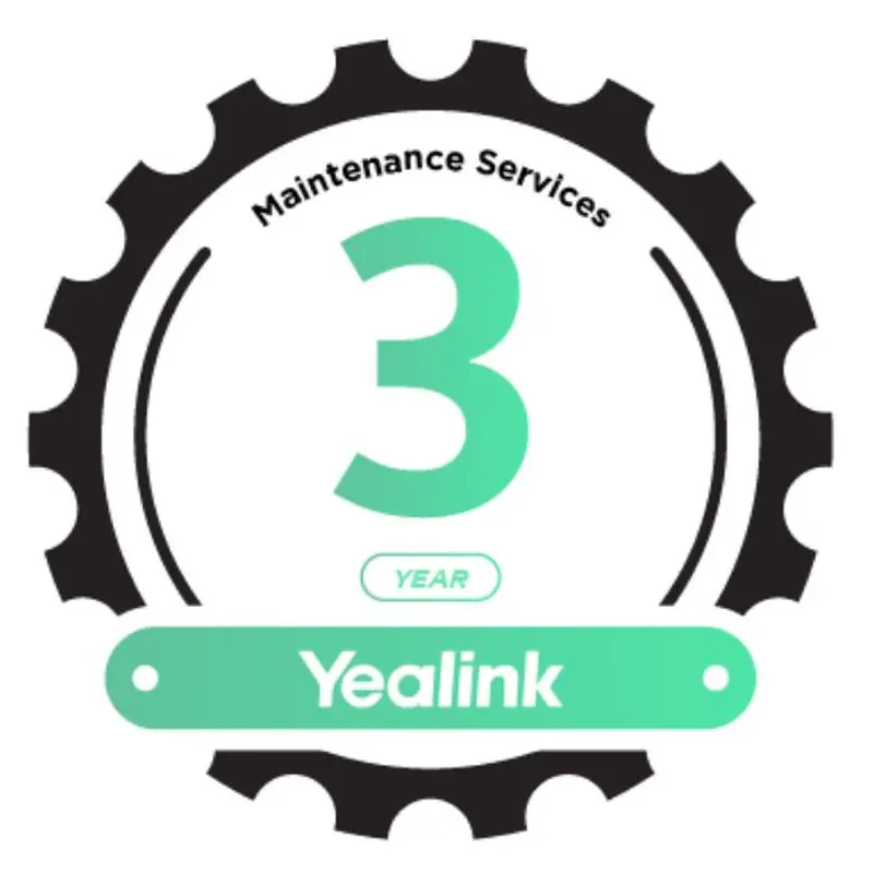 Yealink AMS-BYOD-SMR-3Y- AMS 3 Year Annual Maintenance for the BYOD SMALL & MEDIUM ROOM *Available upon request within one day*