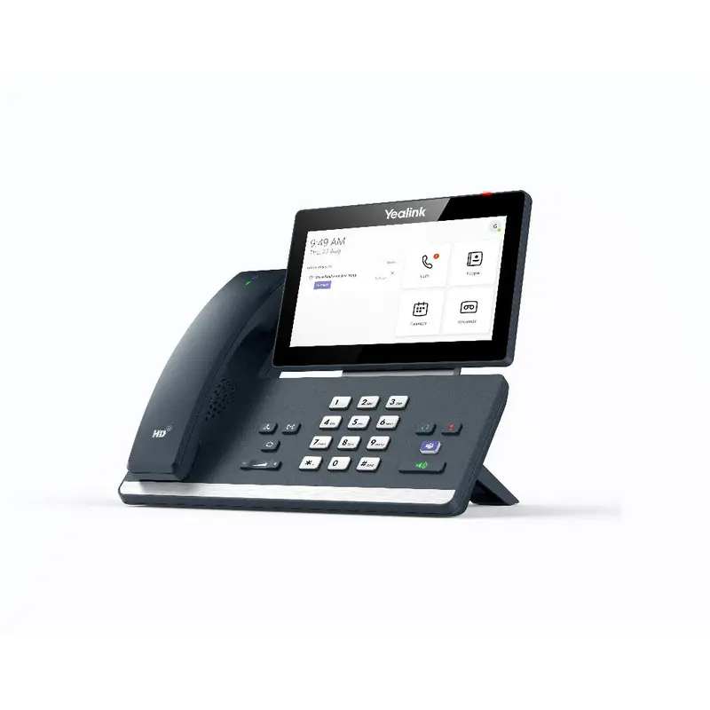 Yealink MP58 WH E2 Teams Android 13 Phone, Teams and Skype Compatible 7' Colour Touch Screen, HD Audio, Built-in Bluetooth and WiFi, Wireless Handset