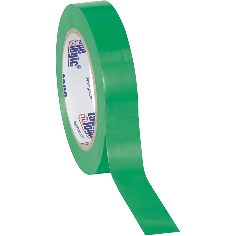 1" x 36 yds. Green Tape Logic Solid Vinyl Safety Tape (T9136G) Case Of 48
