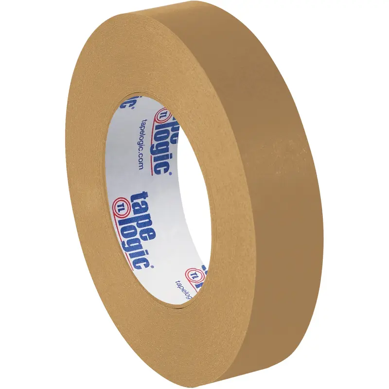 1" x 60 yds. Kraft (6 Pack) TAPE LOGIC #5300 Flatback Tape (T94553006PK) Case Of 6