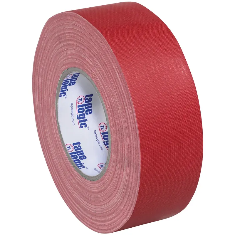 1" x 60 yds. Red Tape Logic 11 Mil Gaffers Tape (T98618R) Case Of 48