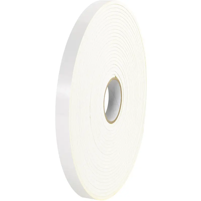 1" x 36 yds. (1/16" White) TAPE LOGIC Double Sided Foam Tape (T955116) Case Of 12