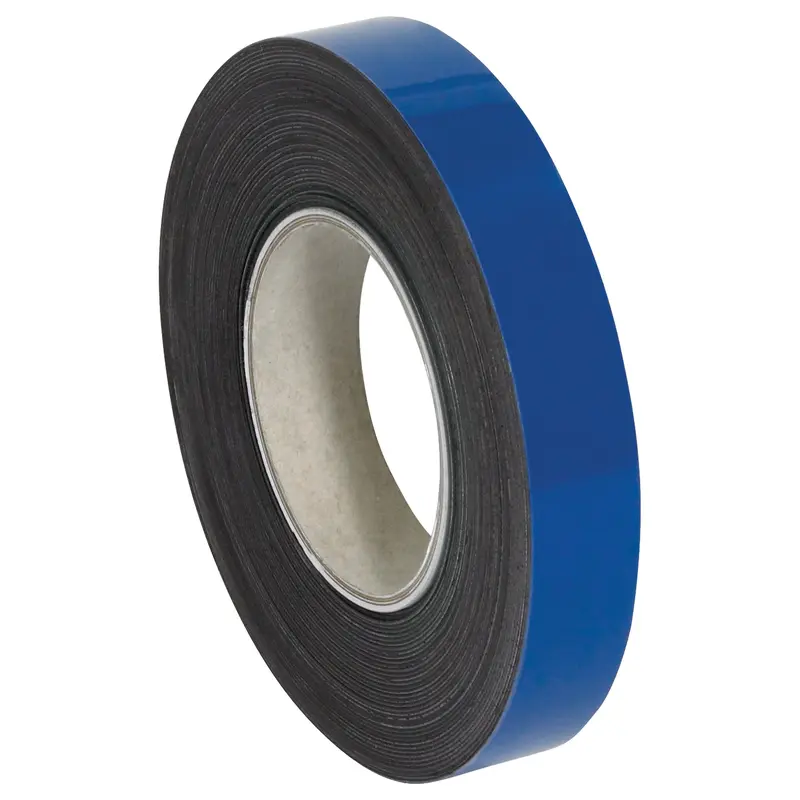 1" x 50' - Blue Warehouse Labels - Magnetic Rolls (LH127) Each
