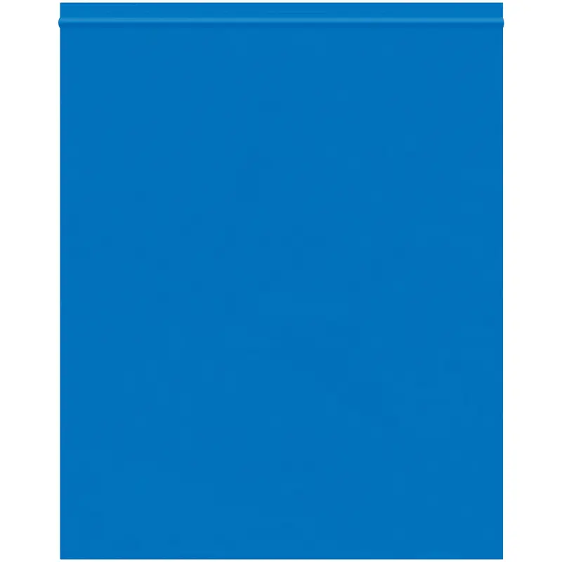 10 x 12" - 2 Mil Blue Reclosable Poly Bags (PB3655BL) Case Of 1000