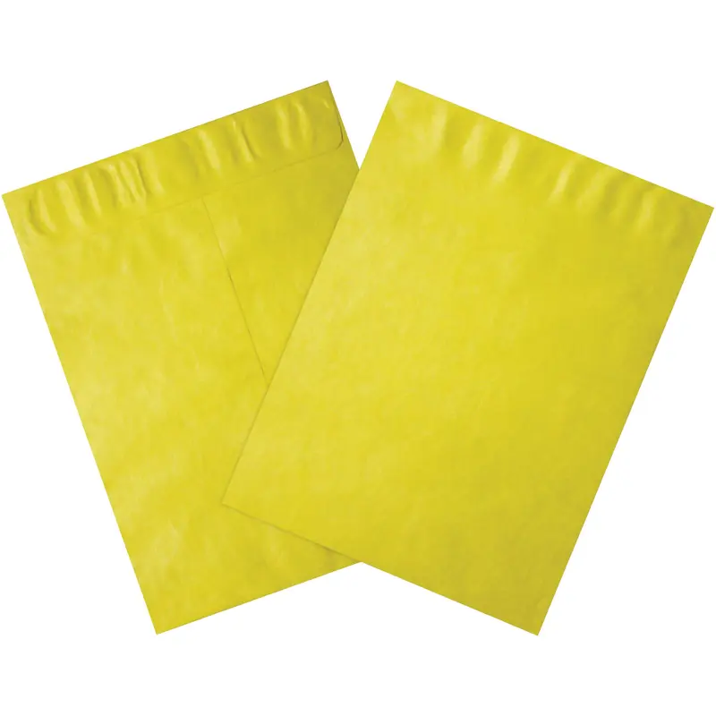 10 x 13" Yellow Tyvek Envelopes (TYC1013Y) Case Of 100