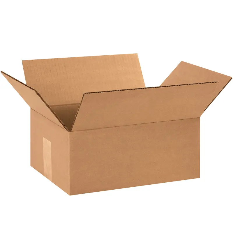 10 x 7 x 3" Flat Corrugated Boxes (1073) Bundle Of 25