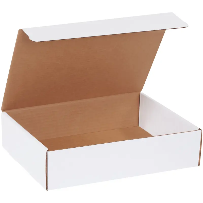 12 1/8 x 9 1/4 x 3" White Literature Mailers (M1293) Bundle Of 50