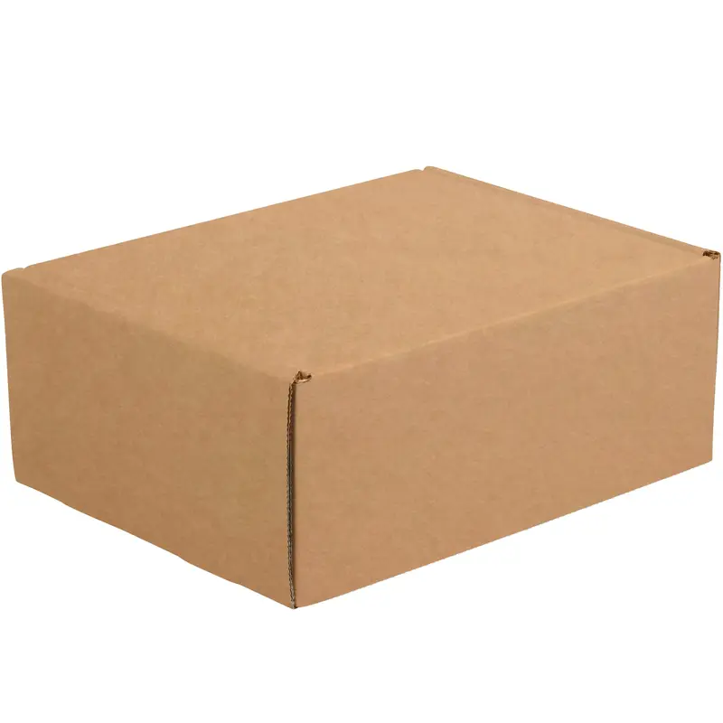 11 1/8 x 8 3/4 x 4" Kraft Deluxe Literature Mailer (MFL1184K) Bundle Of 50