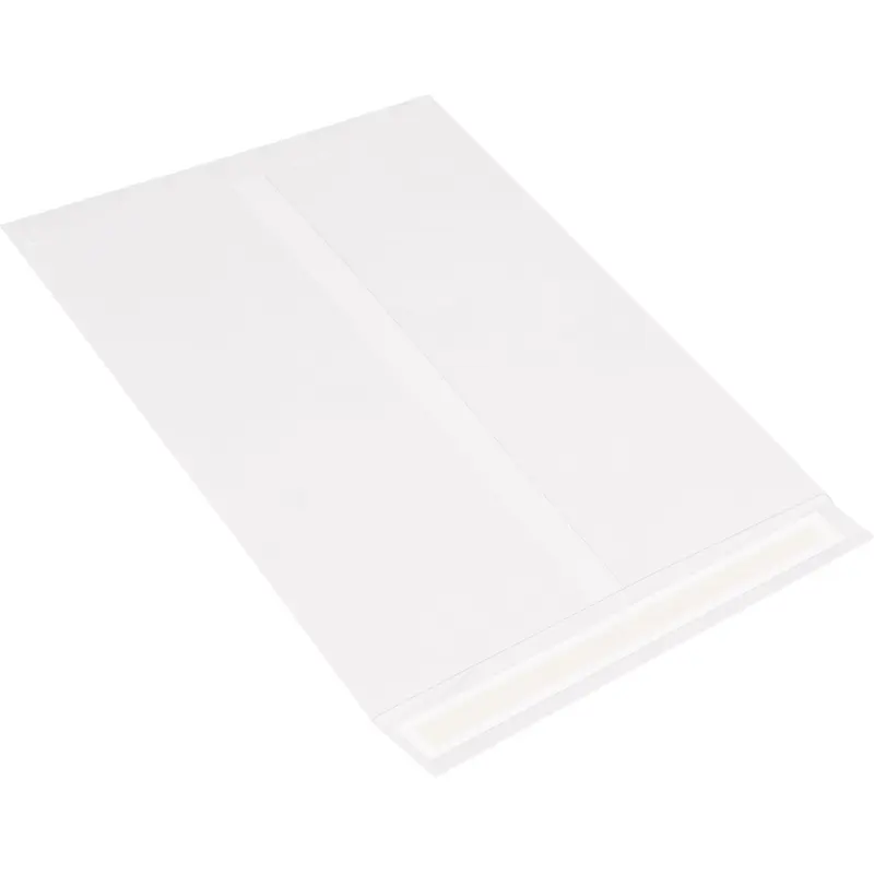 12 x 15 1/2" White Flat Tyvek Envelopes (TYF1215WH) Case Of 100