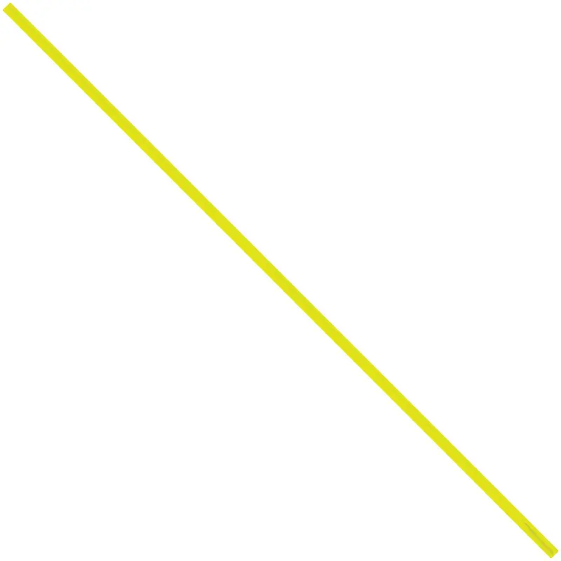 12 x 5/32" Yellow Plastic Twist Ties (PLT12Y) Case Of 2000