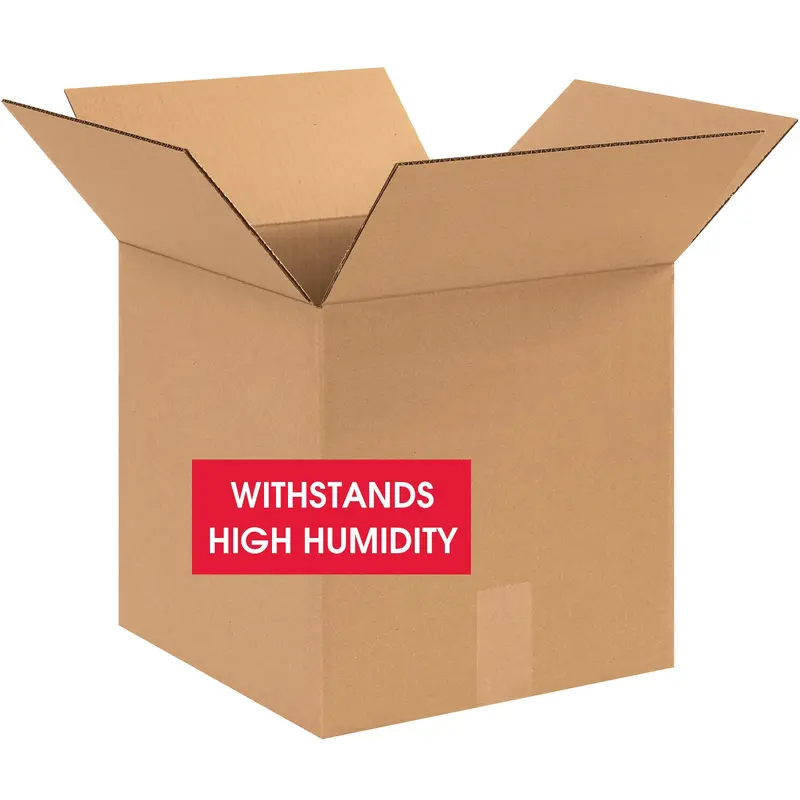 12 x 12 x 12" V3c Weather-Resistant Corrugated Boxes (121212V3C) Bundle Of 20
