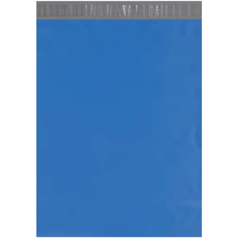14 1/2 x 19" Blue Poly Mailers (CPM1419BL) Case Of 100