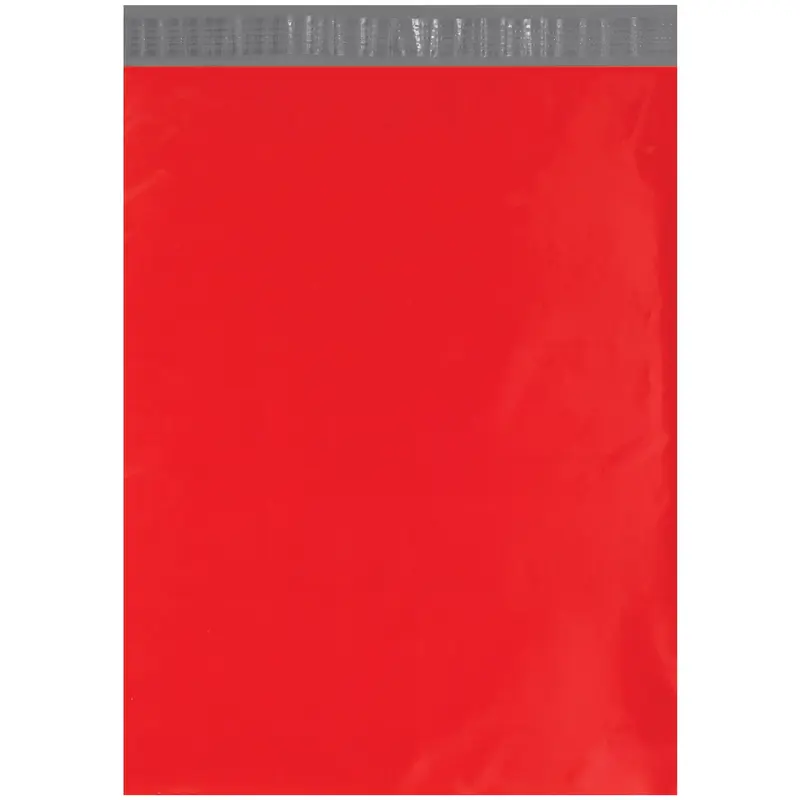 14 1/2 x 19" Red Poly Mailers (CPM1419R) Case Of 100