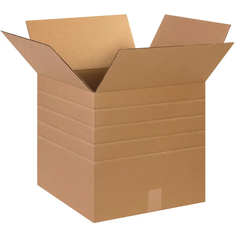 15 x 15 x 15" Multi-Depth Corrugated Boxes (MD151515) Bundle Of 25