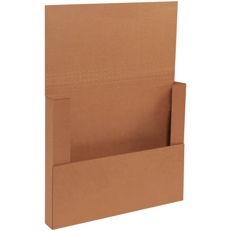 17 1/8 x 14 1/8 x 2 Kraft Easy-Fold Mailers (M4BKK) Bundle Of 50