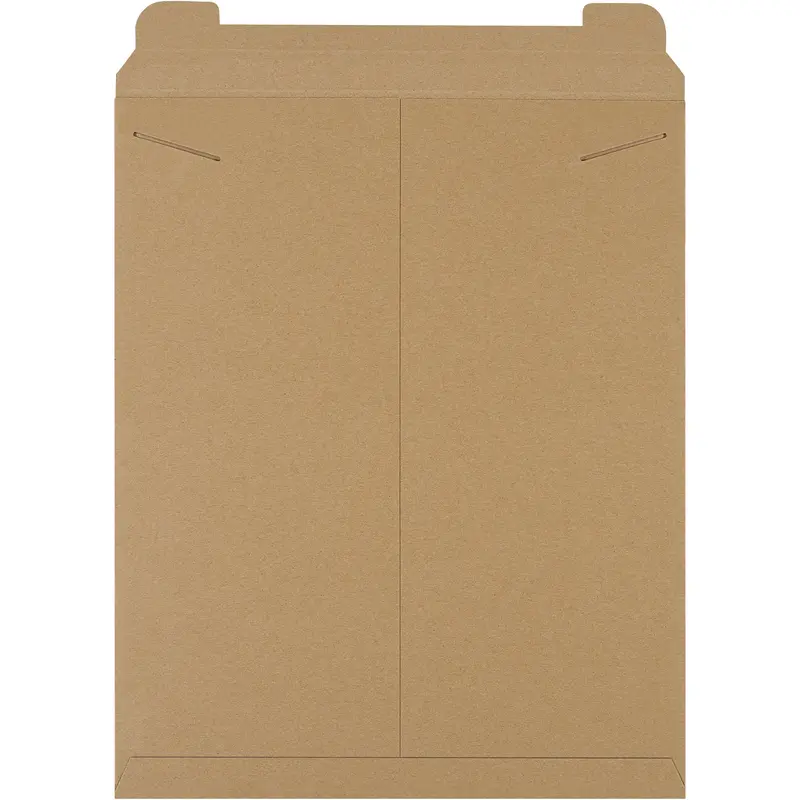 17 x 21" Kraft Stayflats Mailers (RM7) Case Of 50