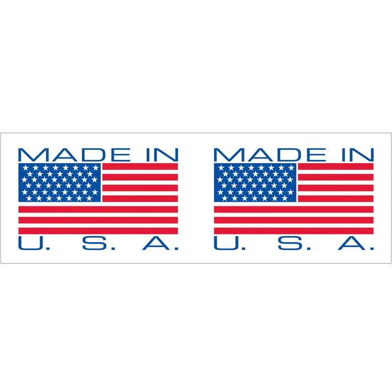 2" x 110 yds. - "Made In USA" (6 Pack) Tape Logic Messaged Carton Sealing Tape (T902P156PK) Case Of 6