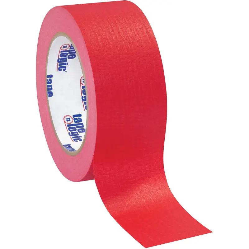 2" x 60 yds. Red (12 Pack) TAPE LOGIC Masking Tape (T93700312PKR) Case Of 12