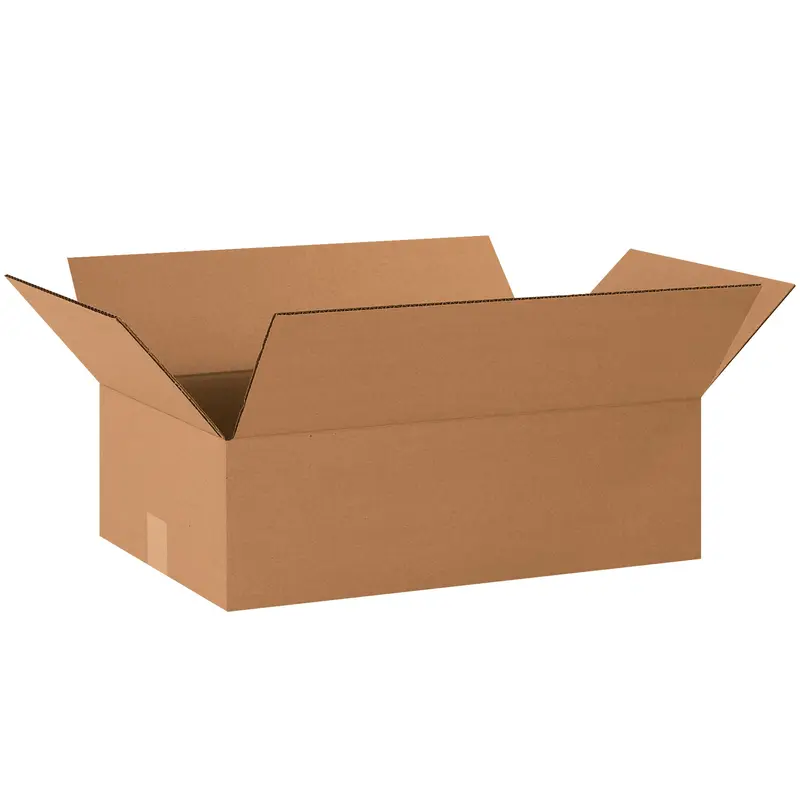 20 x 12 x 6" Flat Corrugated Boxes (20126) Bundle Of 25