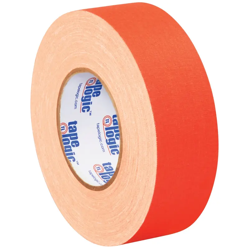 2" x 50 yds. Fluorescent Orange (3 Pack) Tape Logic 11 Mil Gaffers Tape (T9874FOR3PK) Case Of 3