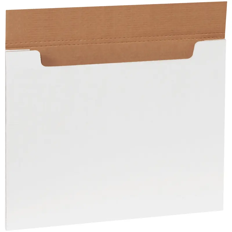 20 x 16 x 1/4" White Jumbo Fold-Over Mailers (M201614) Bundle Of 20