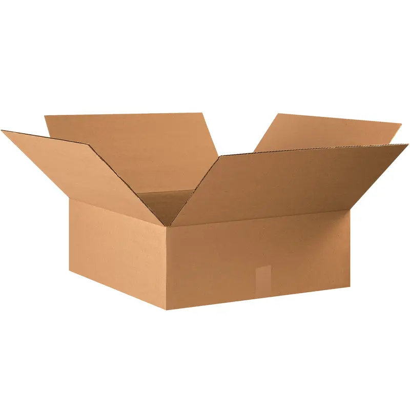 22 x 22 x 8" Flat Corrugated Boxes (22228) Bundle Of 15