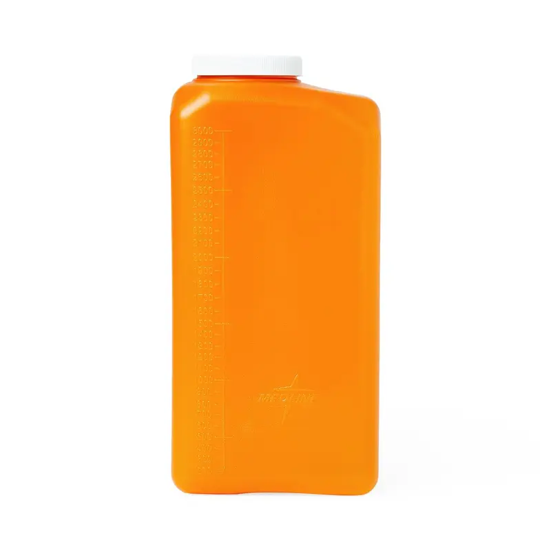 24-Hour Urine Specimen Container, Amber, 3000 mL, 1 EA (DYND80024H) Each