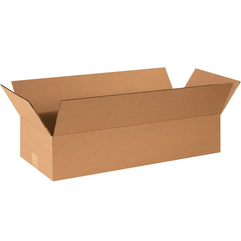 24 x 8 x 4" Long Corrugated Boxes (2484) Bundle Of 25