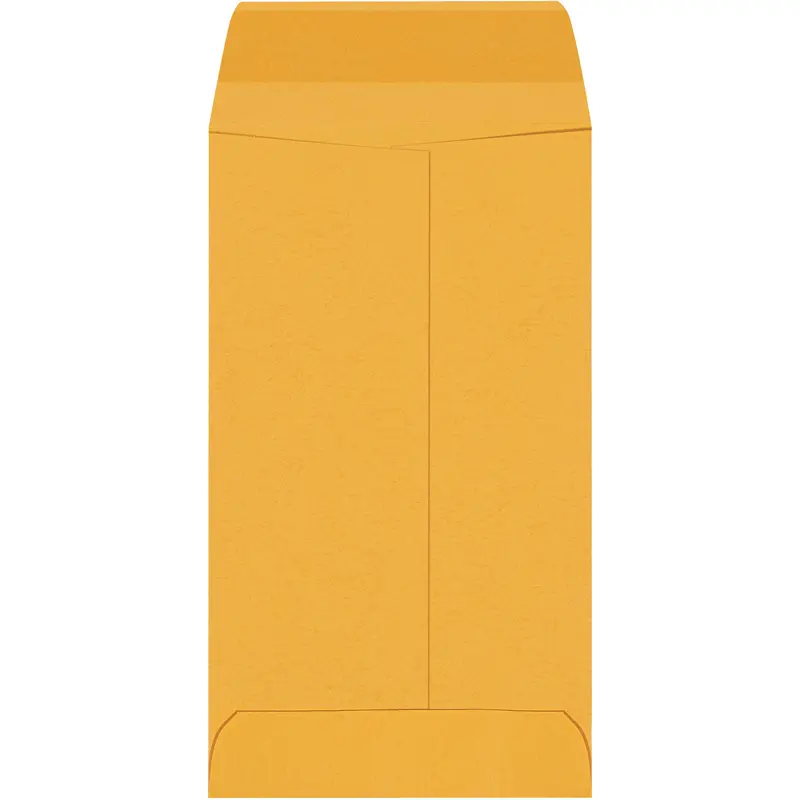 3 1/8 x 5 1/2" Kraft Gummed Envelopes (EN1030) Case Of 5000