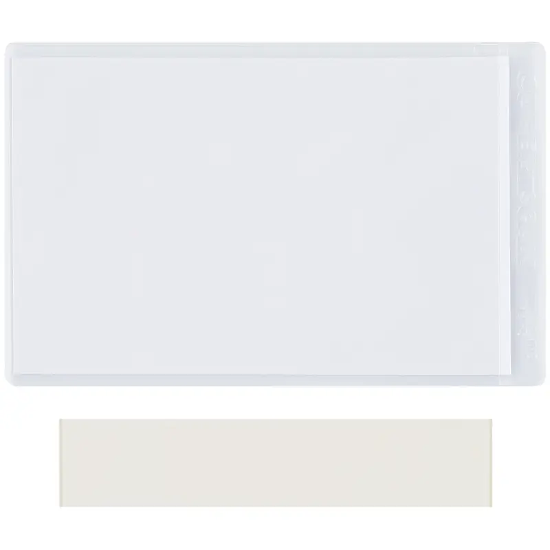 3 x 5" Super-Scan Press-On Vinyl Envelopes (LH140) Case Of 50