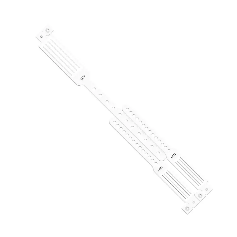 3-Part OB Insert-Style Vinyl ID Band Set, White, 100/BX (MDS133042W) Box of 100