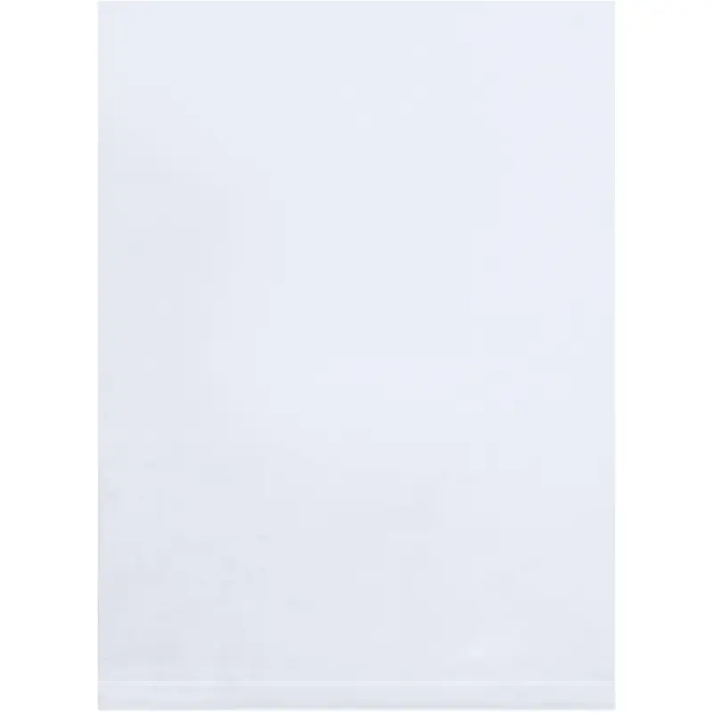 3 x 8" - 2 Mil Flat Poly Bags (PB375) Case Of 1000