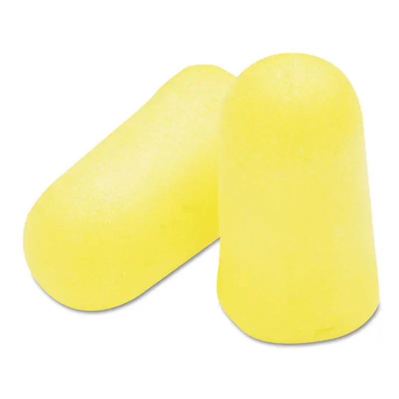 3M E-A-R TaperFit 2 Self-Adjusting Earplugs, Cordless, Foam, Yellow, 200 Pairs (MMM3121219) Box of 200