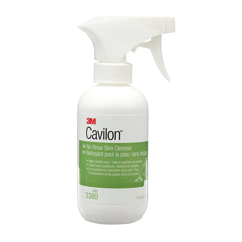 3M Cavilon Rinse-Free Cleanser Liquid 8 oz. Pump Bottle Floral Scent (324084_CS) 12/CS