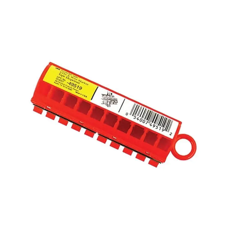 3M ScotchCode Wire Marking Tapes, 0-9, Polyester Film in Dispenser, 96 in (500-121749) Each