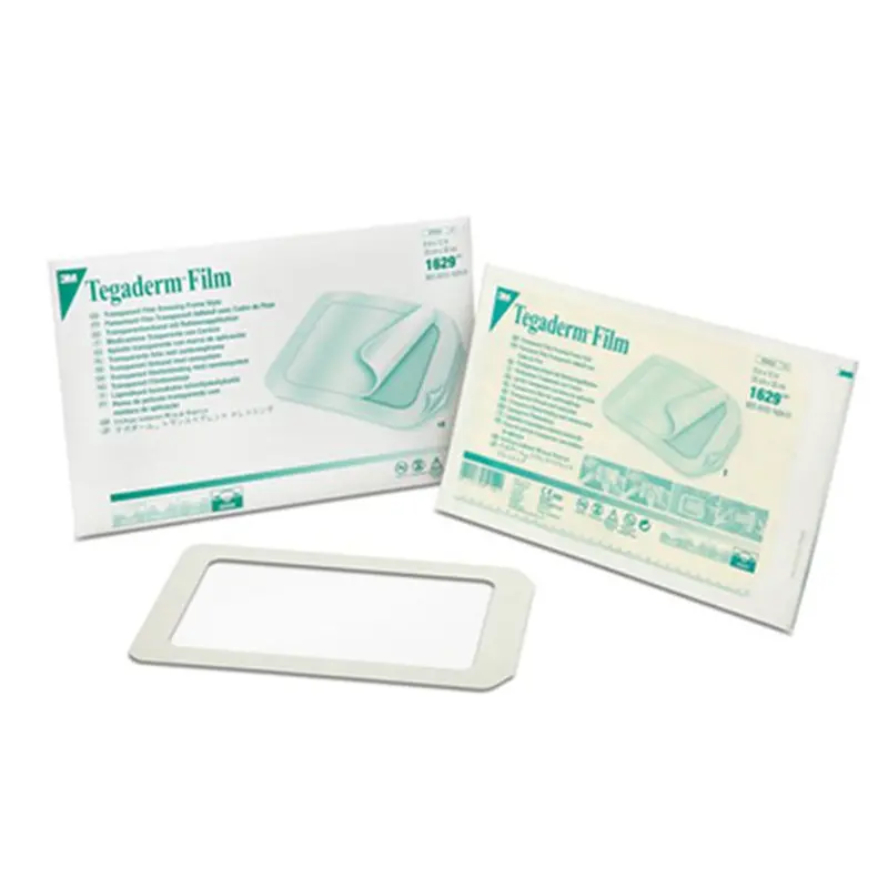 3M Tegaderm Transparent Film Dressing 8 X 12 Inch Frame Style Delivery Rectangle Sterile (124292_EA) 1/EA