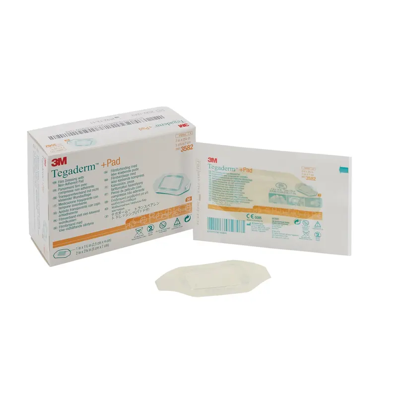 3M Tegaderm Transparent Film Dressing with Pad 2 X 2-3/4 Inch Frame Style Delivery Rectangle Sterile (311916_CS) 200/CS