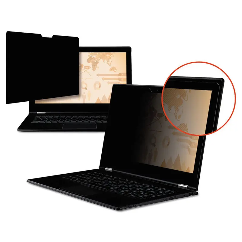 3M Touch Compatible Blackout Privacy Filter for 14" Widescreen Laptop, 16:9 Aspect Ratio (MMMPF140W9E) Each