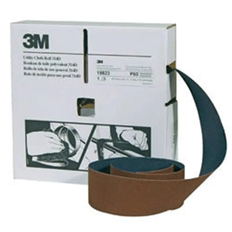 3M Utility Cloth Rolls 314D, 2 in x 50 yd, P100 Grit (405-051115-19822) 1 Roll