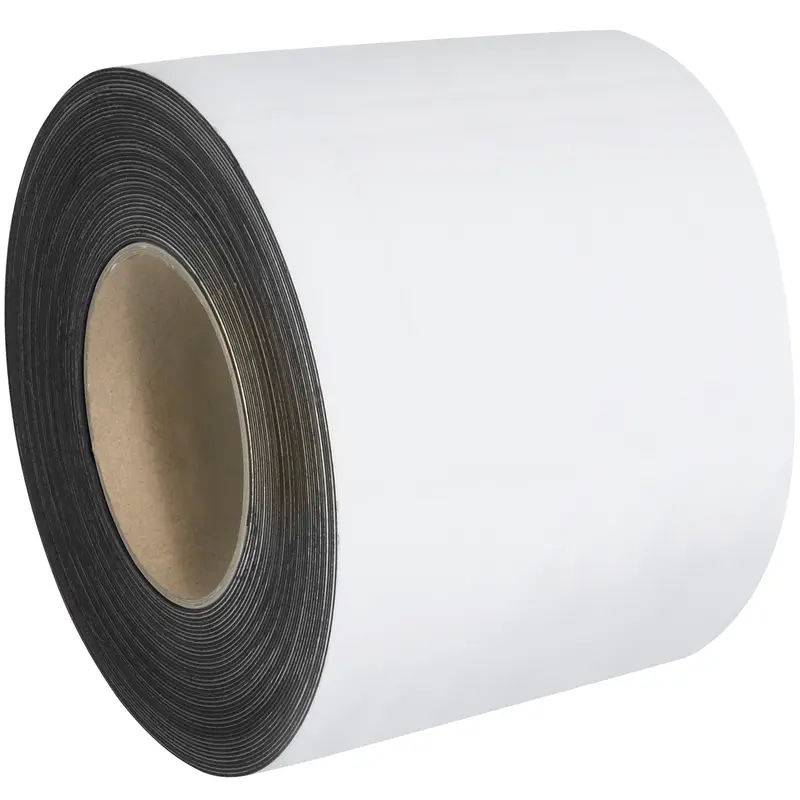 4" x 50' - White Warehouse Labels - Magnetic Rolls (LH131) Each